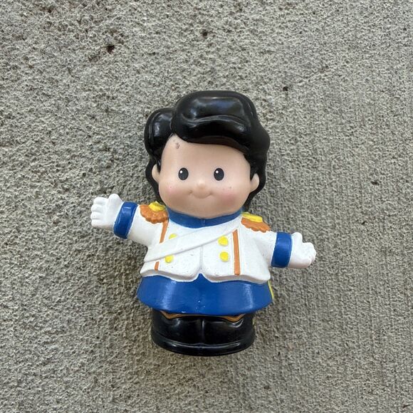 Disney Other - 2012 Fisher Price Little People Disney Prince Eric Little Mermaid Figure - 2.5”